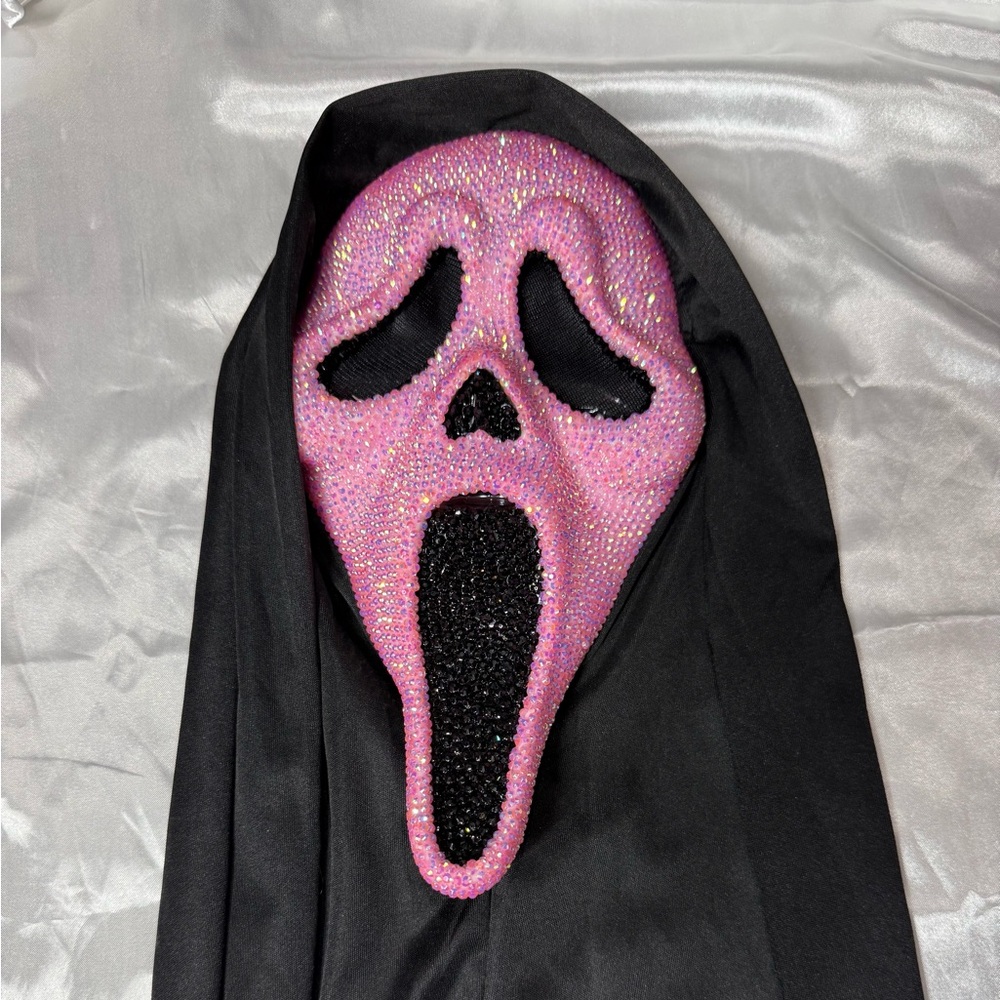 Sparkling Pink and Black Kids Costume